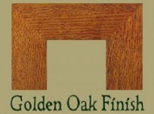Qtr sawn oak mission picture frame 16x20mission frame With Walnut Pegs Prairie 