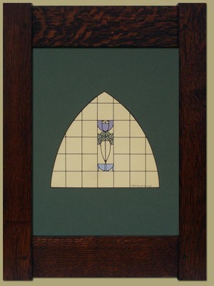 Tulip Arch Window #140 - Product Image