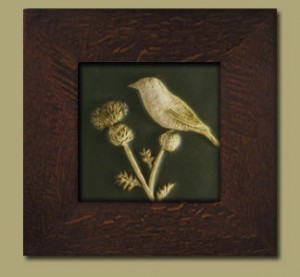 Goldfinch 6" Tile - Product Image