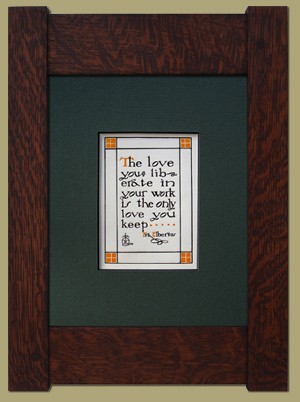 Roycroft Motto - Love - Product Image