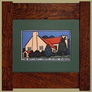 Roycroft Chapel Print - Product Image