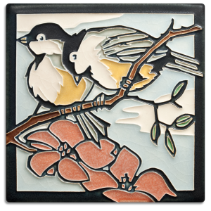 6 x 6 Spring Chickadees