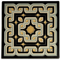 8x8 Ovation Deco - Storm Blue - Product Image