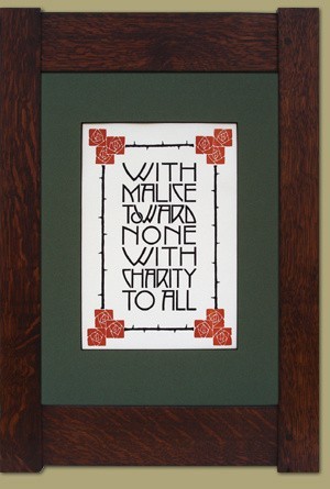 Charity Motto Print- UNAVAILABLE