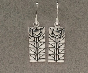 Dard Hunter Sterling Silver Jewelry, design #209