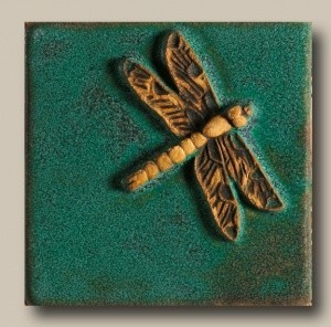 Dragonfly 4" Tile - Product Image