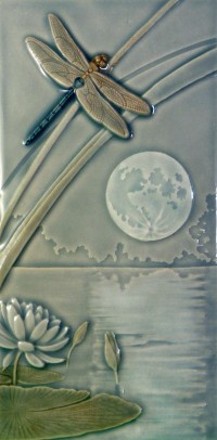 Dragonfly & Moon by artist John Beasley - Product Image