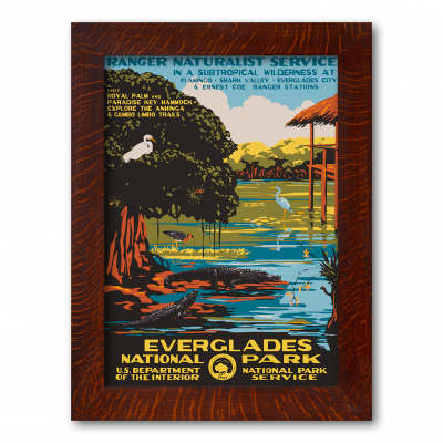 Everglades National Park, WPA Style Poster