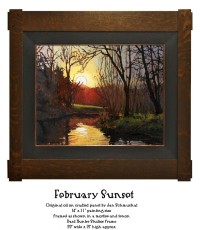 February Sunset