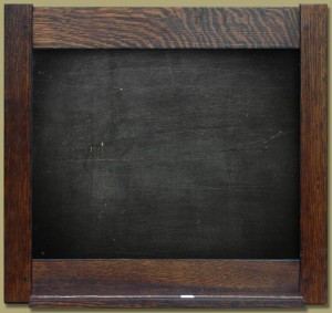 Framed Slate Chalkboard - Product Image