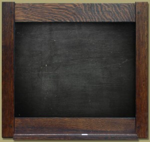 Framed Slate Chalkboard