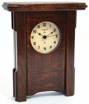 Greene and Greene Inspired Mantle Clock 