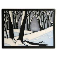 New Snowscape Twilight by Motawi Tileworks - Product Image