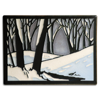 New Snowscape Twilight by Motawi Tileworks