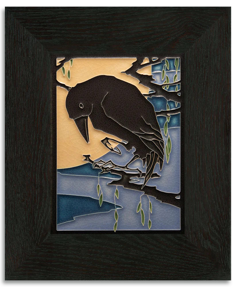 Raven Tile in Midnight , Dard Hunter Studios Template
