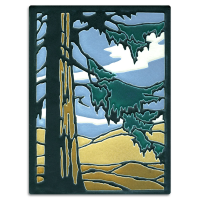 Redwood tile - Product Image