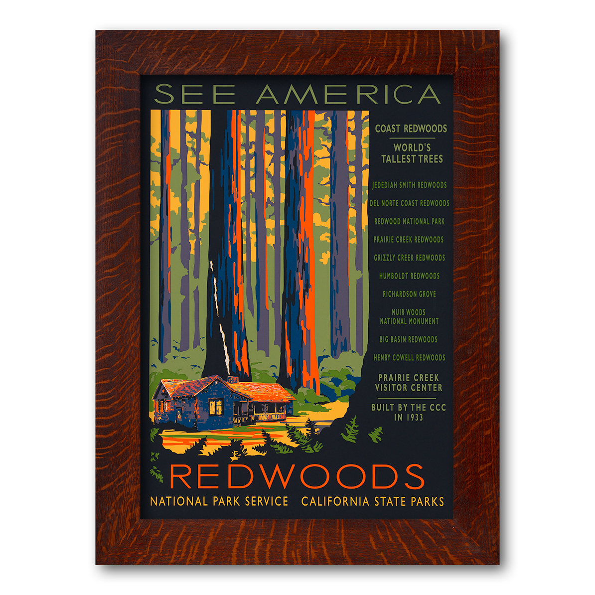 Redwoods National Park , Dard Hunter Studios Template