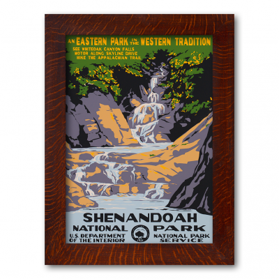 SHENANDOAH NATIONAL PARK, A Poster in the WPA tradition - Product Image