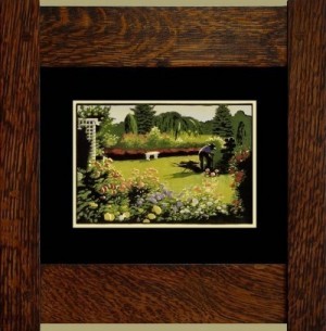 The Gardener, Laura Wilder's Signed Mini-giclee