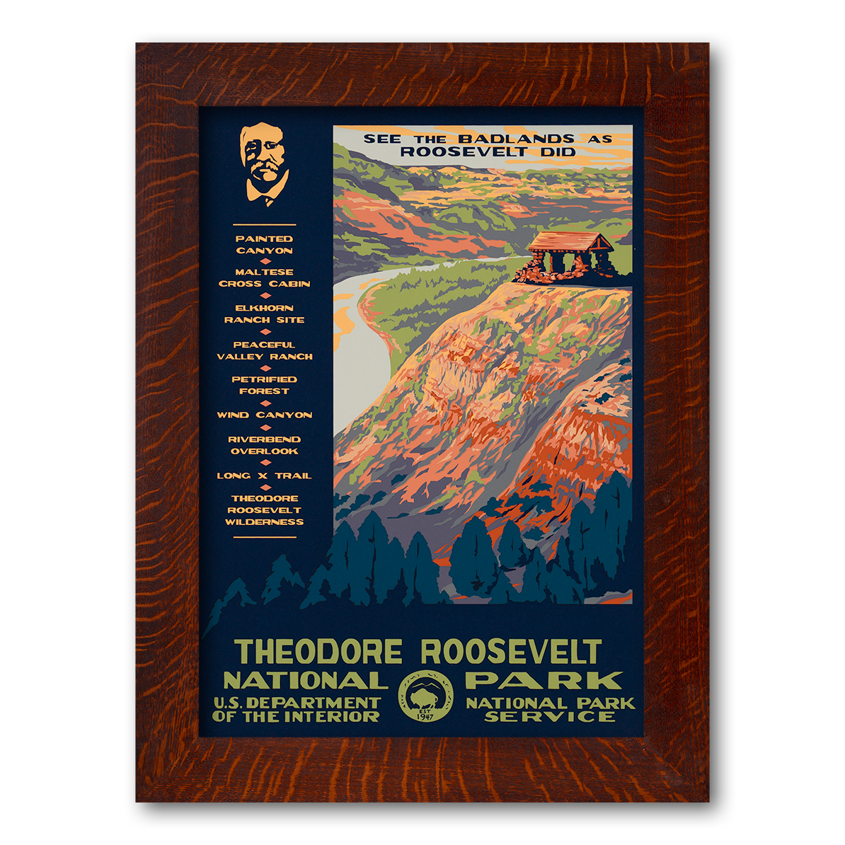 Theodore Roosevelt National Park , Dard Hunter Studios Template