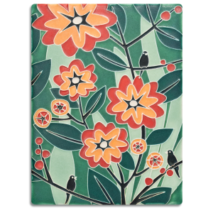 6" x 8 " Tropicana tile - Product Image