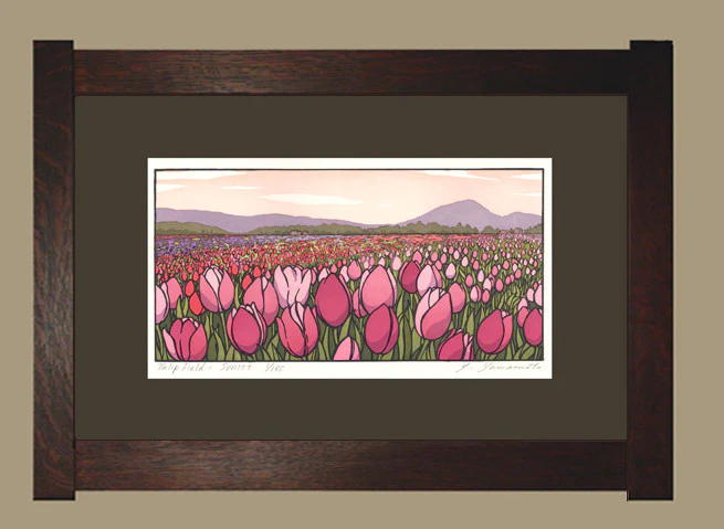 Tulip Field by Yoshiko Yamamoto - Product Image