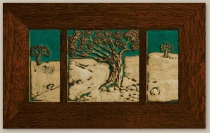 Weaver Landscape Three Tile Set