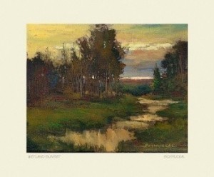 Wetland Dusk, by Jan Schmuckal - Product Image