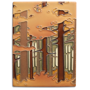 Woodland - 6x8 tile by Motawi - Product Image