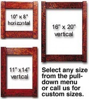 Arts and Crafts Mortise and Tenon Frames