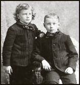 Young Dard and Phil Hunter, circa 1892